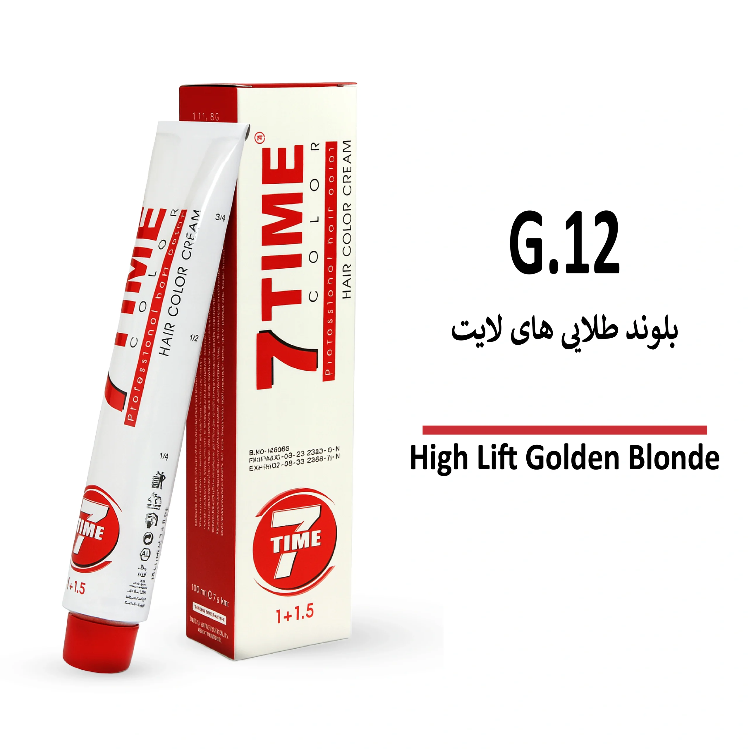 رنگ مو سون تایم بلوند طلایی های لایت G.12
